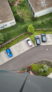 Fenster Reinigung Bürogebäude